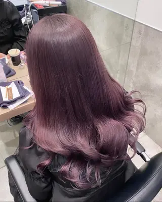 ロング カラー 💗ガーリーヘア🎀 saki💗のヘアスタイル