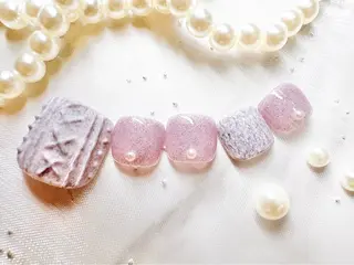 ネイル ネイルPetit Ribbonのネイルデザイン