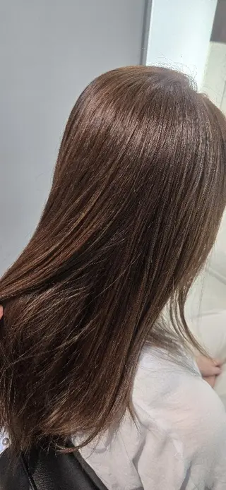 セミロング lit所属・カナム 札幌美容師のヘアスタイル