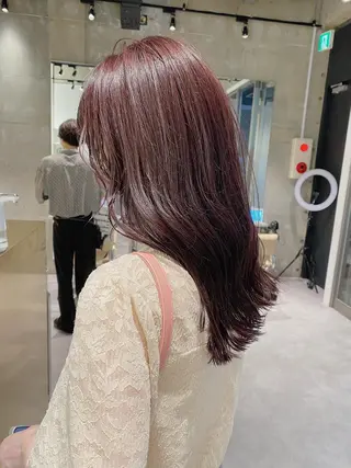 ロング すぎもと さき⚡️ 朝ラク・*パーマのヘアスタイル