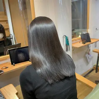 セミロング little 小濱彰太のヘアスタイル