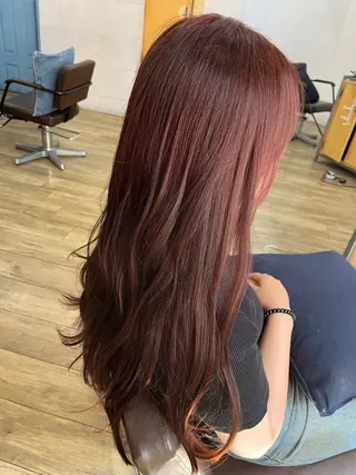 ロング カラー 🫧透明感/艶カラー /比留川あゆ美🫧のヘアスタイル