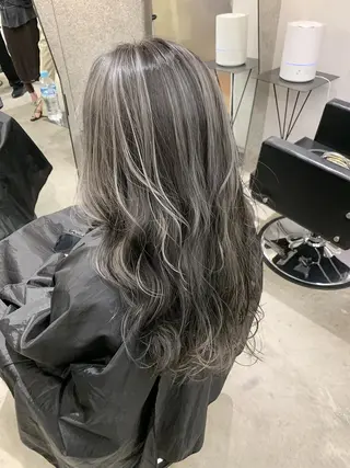 ロング カラー CARAT堺東 Aujua認定サロンのヘアスタイル