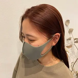 ロング 林 優花のヘアスタイル