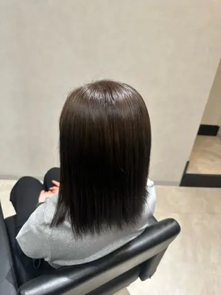 ミディアム カラー Octo アユメのヘアスタイル