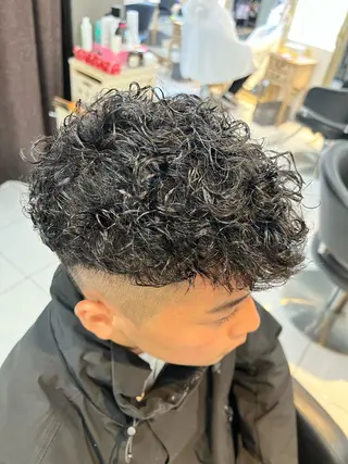 パーマ メンズ パーマ特化美容師 茂木広幸のヘアスタイル