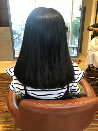 ロング キッズ pesca 仙台駅前店所属・🖤オサダ マナミ🖤のヘアスタイル