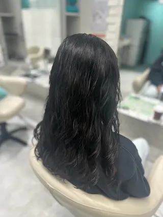 ロング パーマ LeeHorie miuのヘアスタイル