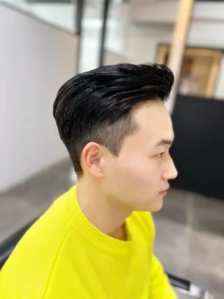 ショート メンズ CHELSEA  梅田所属・OKADA/メンズ /カット/眉/縮毛のヘアスタイル