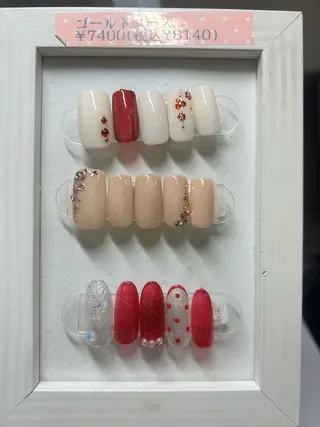 ネイル nail salon＆school felice所属・フェリーチェ瑞江店 新山のネイルデザイン