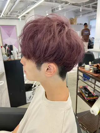 カラー メンズ EIGHT奥野 心太のヘアスタイル