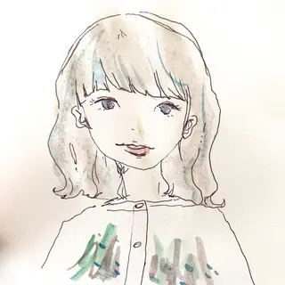 ミディアム 佐藤 美咲のヘアスタイル