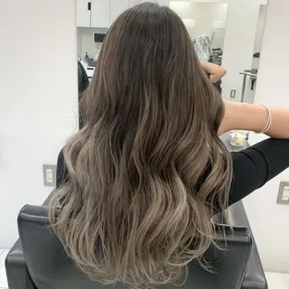 ロング カラー 韓国風/髪質改善/ Kiyoraのヘアスタイル