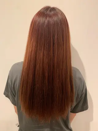 ロング カラー 多田 彩香のヘアスタイル