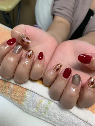 ネイル rukianail 新里のネイルデザイン