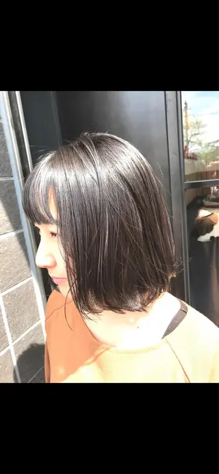 ミディアム カラー 谷合 貴志のヘアスタイル