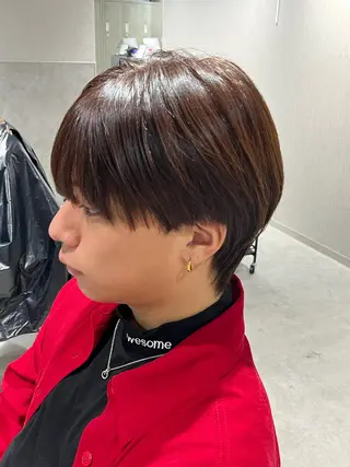 ショート カラー パーマ メンズ メンズヘア専門🦊 RYOKAのヘアスタイル