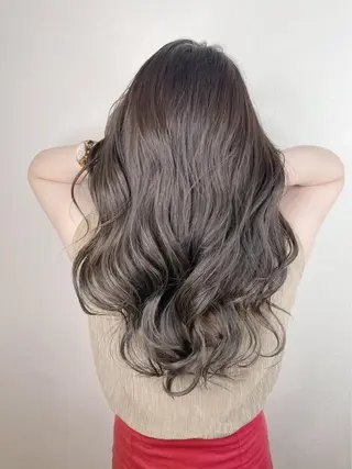 セミロング カラー パーマ ヘアアレンジ メンズ キッズ ネイル マツエク・マツパ アイブロウ _WHITE高槻所属・_WHITE高槻店 yusukeのヘアスタイル