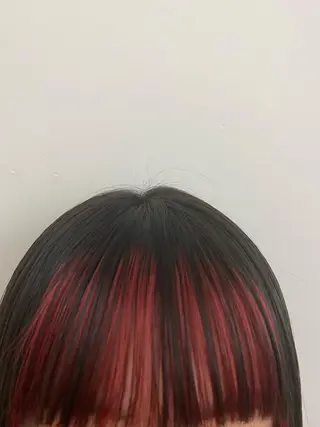 セミロング カラー 銀座/MINX 宇都 愛梨/デザインカットのヘアスタイル