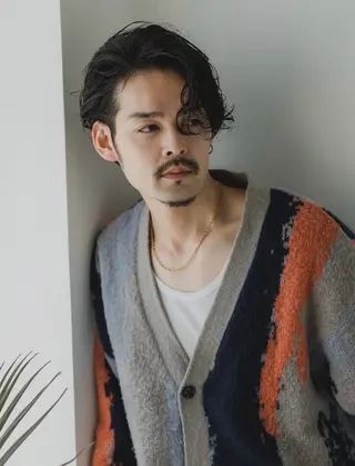 パーマ メンズ 梅田マンツーマン メンズ特化美容師のヘアスタイル