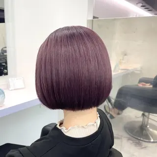 カラー 🍒renka🍒 ボブ/ショート/暖色のヘアスタイル