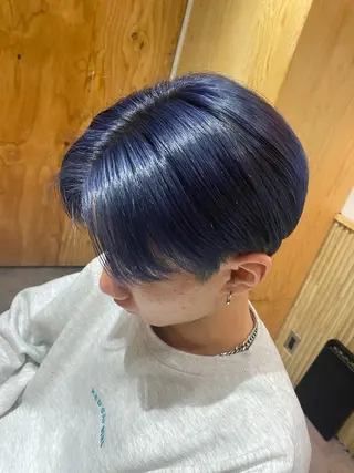 カラー メンズ メンズブリーチカラー /パーマ ごーた立川のヘアスタイル