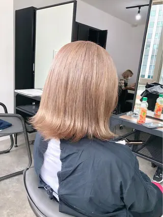 ショート カラー パーマ ヘアアレンジ メンズ キッズ ネイル マツエク・マツパ eir心斎橋店所属・エビスザキレン／メン ズ／心斎橋🌳のヘアスタイル