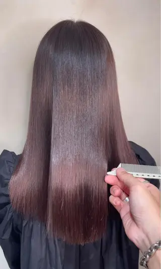 ロング カラー 泉 堅也のヘアスタイル