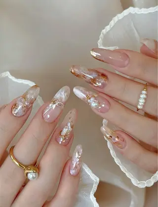 ネイル flower nail salon所属・あや✨🆕 可愛い系長さだし専門のネイルデザイン