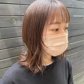 ミディアム カラー 高橋 舟太郎のヘアスタイル
