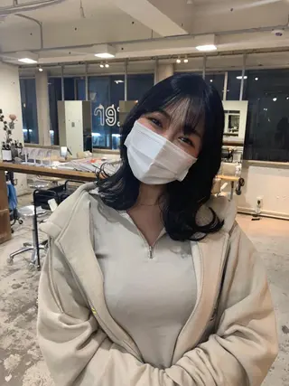 ミディアム カラー スパイキーショート/ メンズヘア/hugeのヘアスタイル