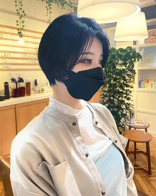 ショート カラー salowin梅田茶屋町north所属・くがれいじ 梅田/ショート/ボブのヘアスタイル