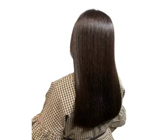 ロング カラー 透明感カラー/牧内 楓/インナーカラーのヘアスタイル