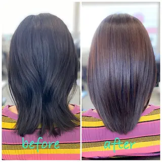 ミディアム clan五反田所属・髪質改善、縮毛矯正 店長浅野太郎のヘアスタイル