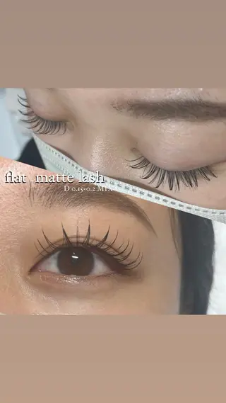 マツエク・マツパ Veil ayakaのマツエク・マツパデザイン