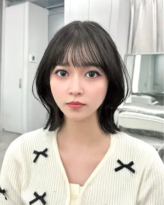 ショート 韓国顔まわり/前髪 /レイヤー/いつきのヘアスタイル