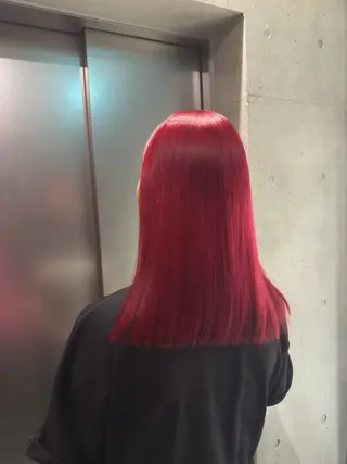 ロング カラー 暖色magico/ レイヤーゆいかずきのヘアスタイル