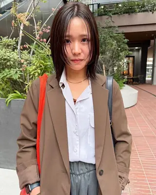 ミディアム BALANCE.／ 樋口智士のヘアスタイル