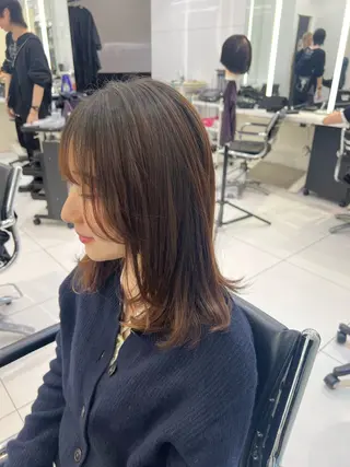 ミディアム ハッタ ミクのヘアスタイル