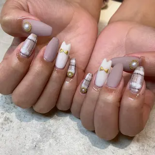 ネイル among アマン所属・lecoa_ kana／amongのネイルデザイン