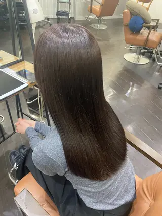 ロング カラー ヘアアレンジ 🍒ᩚ名駅/艶髪 縮毛矯正/あゆ🍒ᩚのヘアスタイル