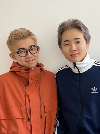 カラー メンズ メンズパーマ/ メッシュ📍ユリのヘアスタイル