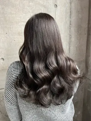 ロング カラー BABY 艶髪暗髪ヘア💖達人のヘアスタイル