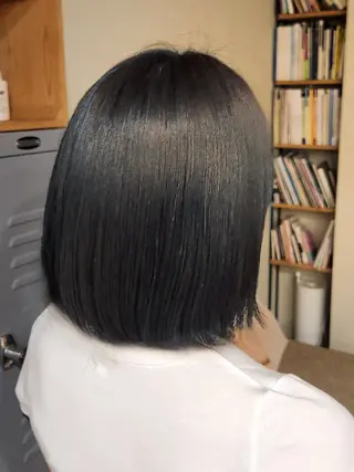 カラー ミディアム 青木 力のヘアスタイル