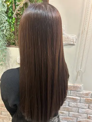 ロング ブリーチなしカラー 野々花🩰のヘアスタイル