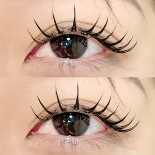 マツエク・マツパ chacha bla nc Amie 沖田のマツエク・マツパデザイン