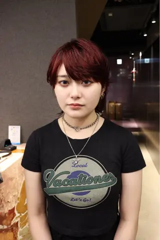 ミディアム カラー 鈴木直之/ハイトーン /ボブ/美髪矯正のヘアスタイル