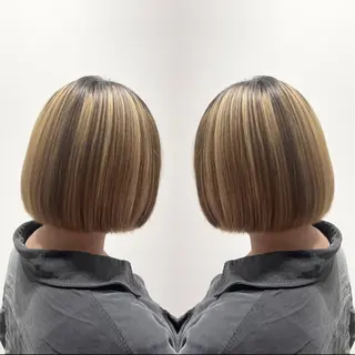 ショート 傷ませないカラー✨ 鶴見/菅谷光哉のヘアスタイル