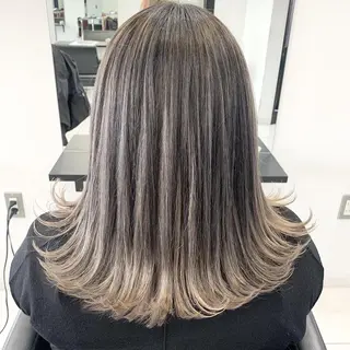 ミディアム 韓国風/髪質改善/ Kiyoraのヘアスタイル