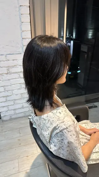 ミディアム カラー Yamato/ 韓国ヘア/栄のヘアスタイル